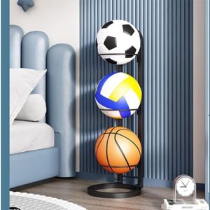 ARHAT ORGANIZERS Sports Ball Stand | Portable and Multiple Stand for Football, Basketball and Volleyball| 3-Tier Cube Garage Sports Organizer Indoor (Without Basket)