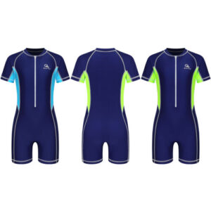 Kids Boy Bathing Suit Mock Neck Swimsuit Swimming Swimwear Surfing Costume