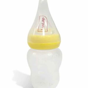 LuvLap Silicone Easy Squeezy Baby Food Feeder, 4M+, 180ml, (Yellow) Online in India, Buy at Best Price from FirstCry.com - 3356199
