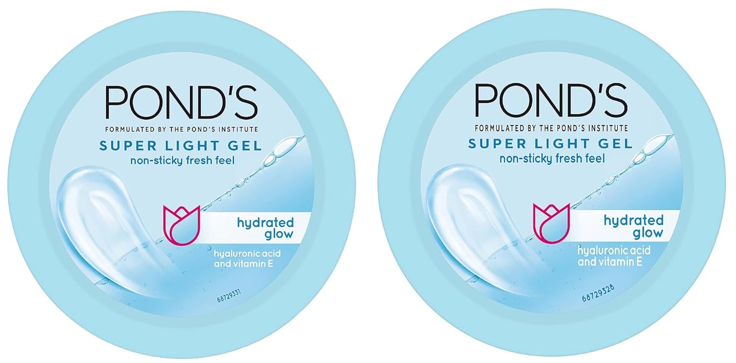 POND'S Super Light Gel Oil Free Face Moisturizer 100g & POND'S Super Light Gel Oil Free Face Moisturizer 49g Combo