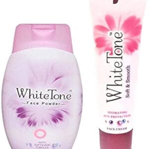 White Tone Face Powder And Face Cream Combo (70G+50G)