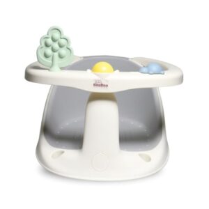 GOODOO Tiny Treasures Baby Bath Seat for Infant Toddler 6 Months and up, Portable Non-Slip Baby Bathtub Seat Secure Suction Cups for Baby Sitting Up