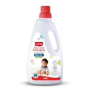 LuvLap Baby Laundry Detergent 1000ml, pH Balanced Dermatologically tested formula, No harsh chemicals, Safe for mommy's hands & baby's skin, Anti Bacterial, Enriched in Aloe Vera, Softens clothes