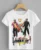 Baby Boys & Baby Girls Graphic Print Polycotton Regular T Shirt (White, Pack of 1)