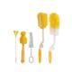 Adore Bottle Nipple and Straw Cleaning Kit, Multi Color Feeding Bottle Cleaner Brush (Cleaning Brush Kit) (5 in 1 Kit)