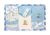 BABY STATION Cotton Gift Set For New Born Unisex- 13 Pieces (Blue)