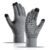 Venzina Faux Leather Winter Gloves For Men Women Outdoor Riding Winter Warm Gloves Splashproof Windproof Non-Slip Grip Lightweight Touchscreen Gloves For Driving Walking Running Skiing