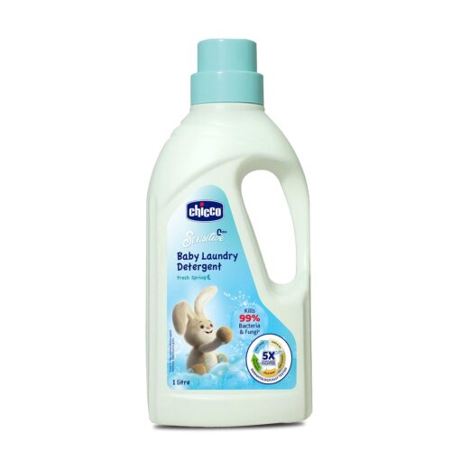 Chicco Sensitive Baby Laundry Detergent, Delicate Flowers Fragrance, 1L