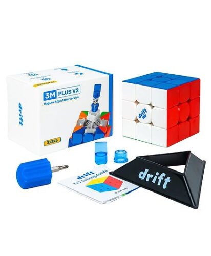 Cubelelo Drift 3M Plus v2 3×3 (MagLev) Speedcube (New Upgraded Version)