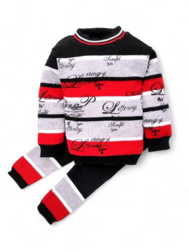 GTWO Kids Knitted Wool Full Sleeve Warm Sweater