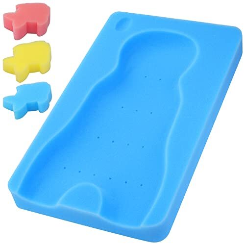 KECUCO Comfy Baby Bath Sponge for Bathing