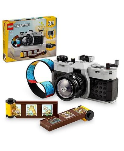 LEGO Creator Retro Camera 3 in 1 Toy 261 Pieces – 31147