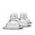 LuvLap Anti-Colic Natura Flo Teat/Nipple for Wide Neck Bottle,4pcs Fast Flow, 6m+, Made of Soft & Flexible Silicone, Ergonomic shape, Mimics breastfeeding, leak proof, BPA Free, comes with sturdy base