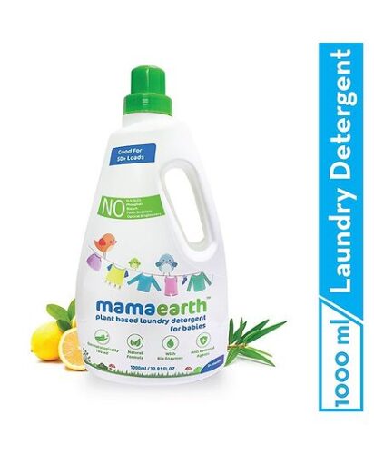 Mamaearth’s Plant Based Baby Laundry Liquid Detergent, with Bio-Enzymes and Neem Extracts, 1L