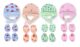 MOM’S DARLING, Pack of 4 pairs, Cap Mittens and Booties set for New born baby 0-6 months | New Born Baby Products all | Baby Gloves and Socks Set | Baby Shower Gift | Baby Products | Multicolor