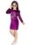 SPAMitude – Girls Velvet Full Sleeve Midi Above Knee Length Party Dress | Festive Party Dress for Girls| Knee Length Bodycon Dress | Full Sleeve Fancy Dress for Birthday Girl