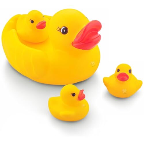 Super Cute Duck Family Animals Swimming Water Toys