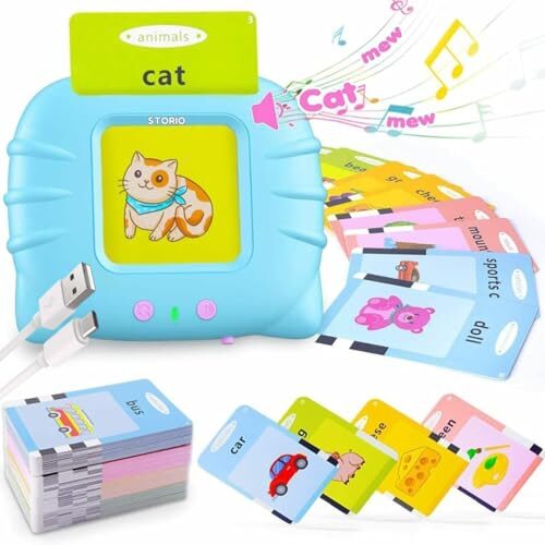 Rechargeable Educational Learning Talking Flash Cards
