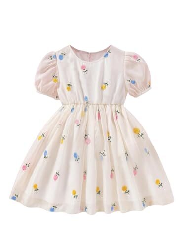 TAGAS Baby-Girl’s Georgette A-Line Knee-Length Dress