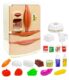 Modern Dual Door Refrigerator Toy Set